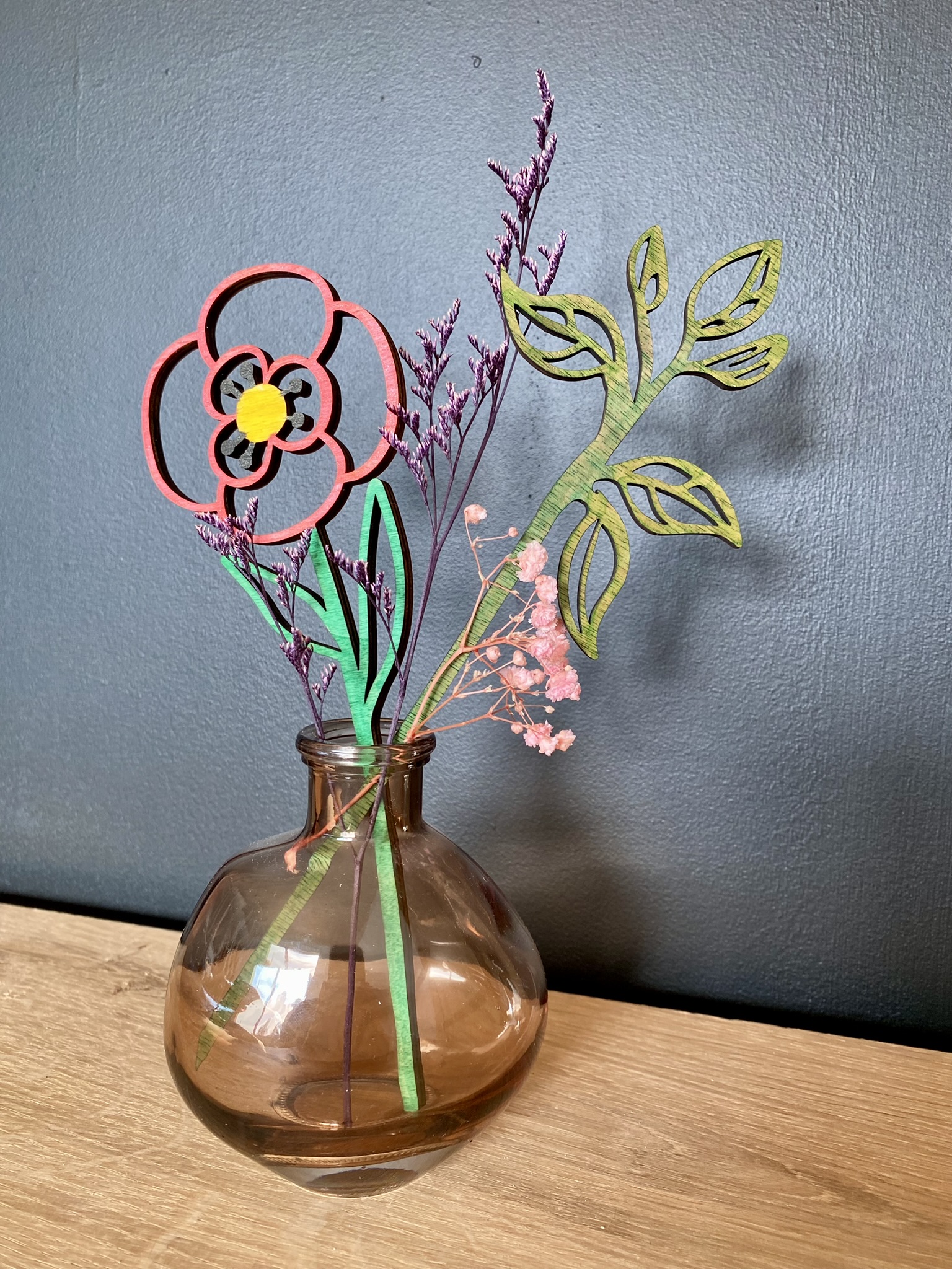 Fleur en bois – Image 11