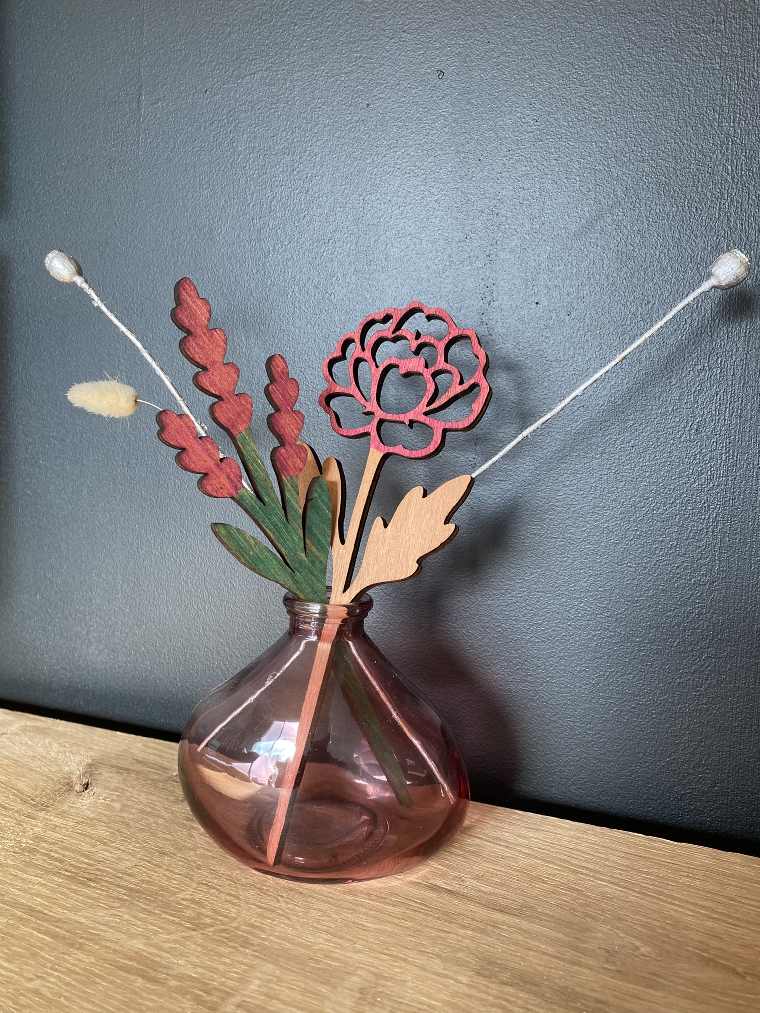 Fleur en bois – Image 10