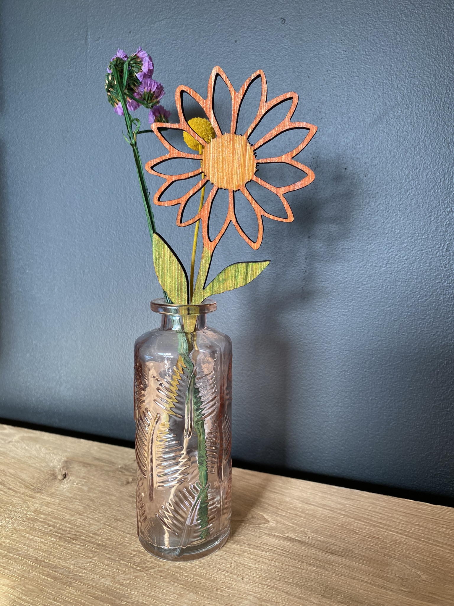 Fleur en bois – Image 9