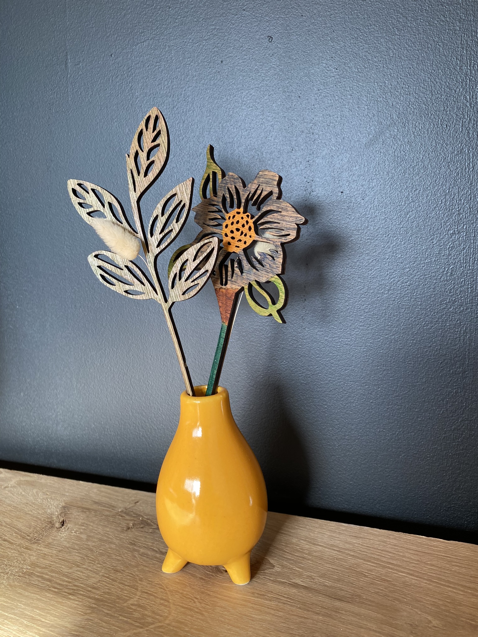 Fleur en bois – Image 13